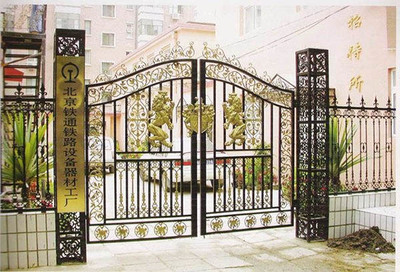 铁艺大门 北京传统工艺与现代设计的完美融合