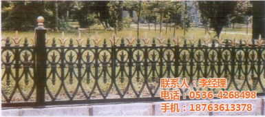 大门,铸铁栏杆,锌钢护栏,铸铁围墙 山东安丘华星铁艺制品厂